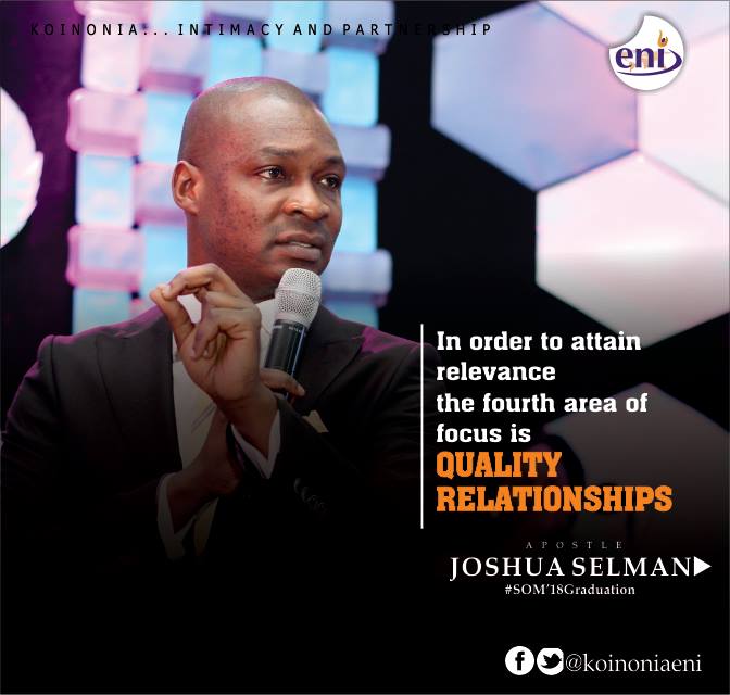 School of Ministry 2018 Graduation with Apostle Joshua Selman